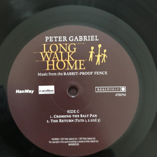 Виниловая пластинка Gabriel, Peter, Long Walk Home (45rpm)