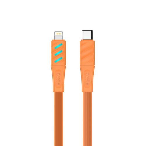 USB кабель HAVIT CB6255 USB-C - Lightning Orange 1m