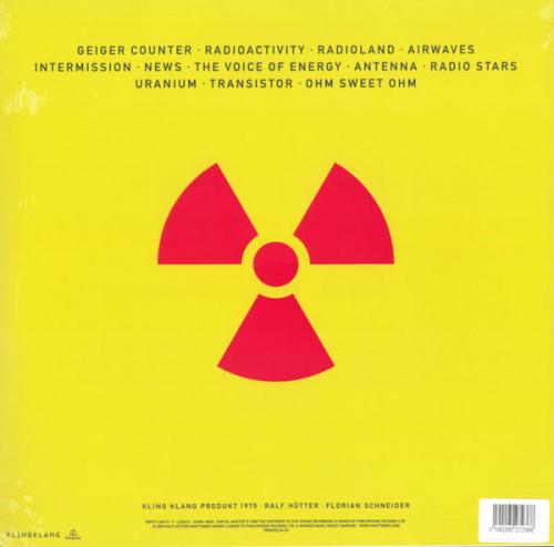 Виниловая пластинка Kraftwerk — RADIO-ACTIVITY (Limited 180 Gram Translucent Yellow Vinyl/Booklet)