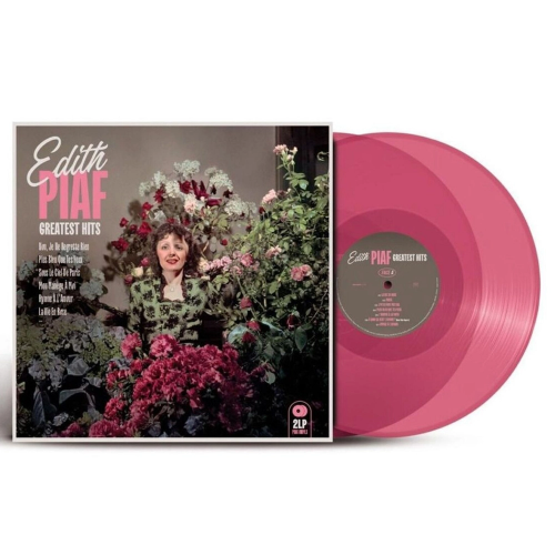 Виниловая пластинка Edith Piaf - Greatest Hits (Pink Vinyl 2LP)