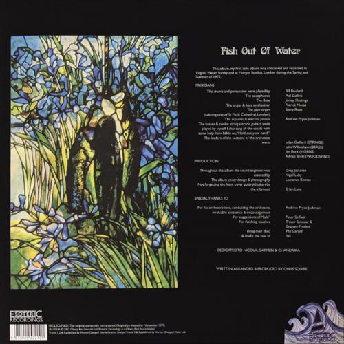 Виниловая пластинка Chris Squire - Fish Out Of Water (Black Vinyl LP)