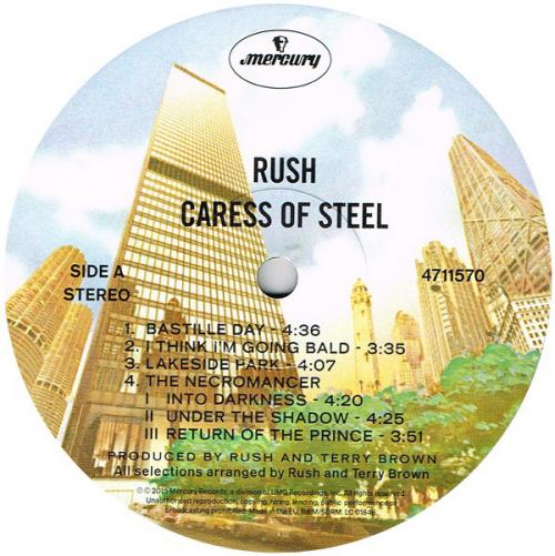 Виниловая пластинка Rush, Caress Of Steel