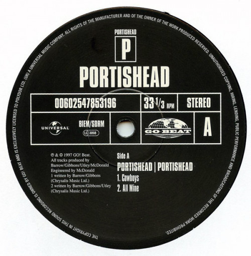 Виниловая пластинка Portishead, Portishead