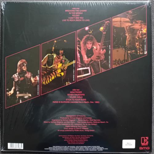 Виниловая пластинка Dokken - Breaking The Chains (Translucent Red Vinyl LP)