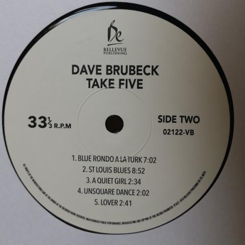 Виниловая пластинка Dave Brubeck - Take Five