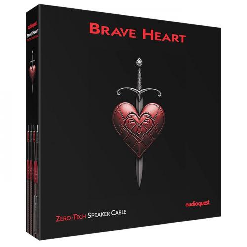 Акустический кабель AudioQuest Brave Heart Zero BANS (Full-Range or Treble) 1.5 м