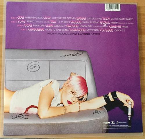Виниловая пластинка Sony P!NK M!Ssundaztood (Black Vinyl)