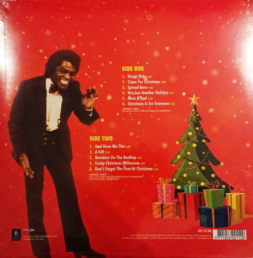 Виниловая пластинка James Brown – The Merry Christmas Album (Black Vinyl LP)