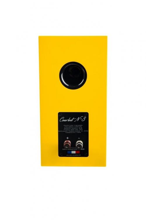 Полочная акустика Davis Acoustics Courbet 3 Yellow Gloss