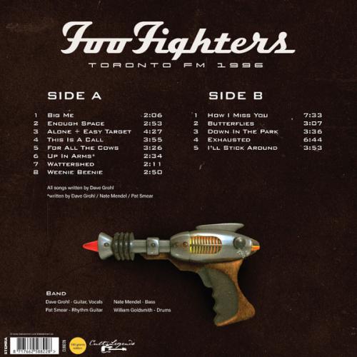 Виниловая пластинка Foo Fighters - Toronto FM 1996 (Black Vinyl LP)