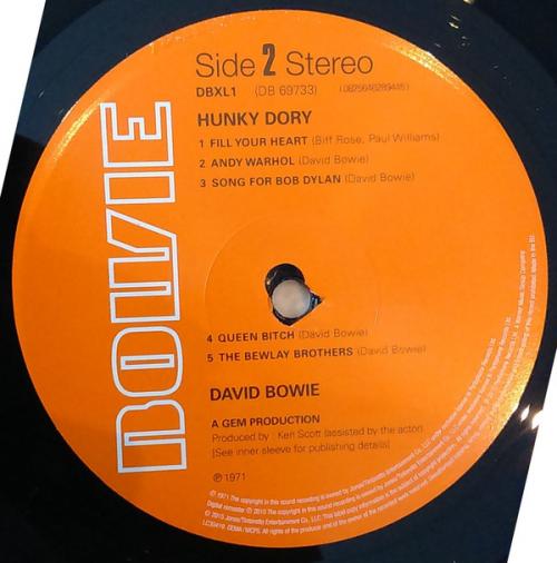 Виниловая пластинка David Bowie HUNKY DORY (180 Gram)