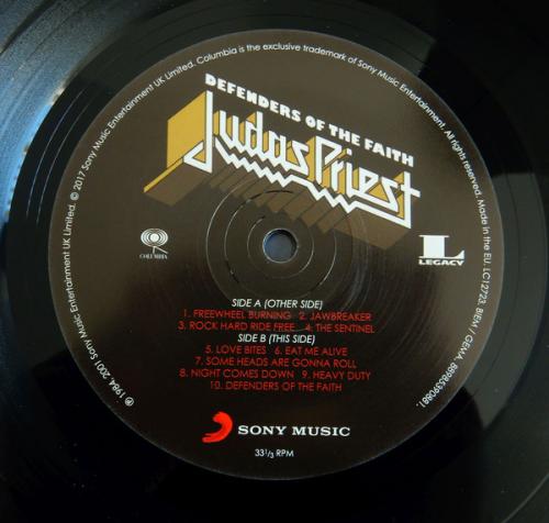 Виниловая пластинка Sony Judas Priest Defenders Of The Faith (180 Gram)
