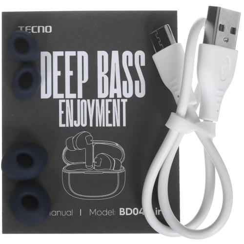 Наушники TECNO BD04 Buds 4 Air Midnight Blue