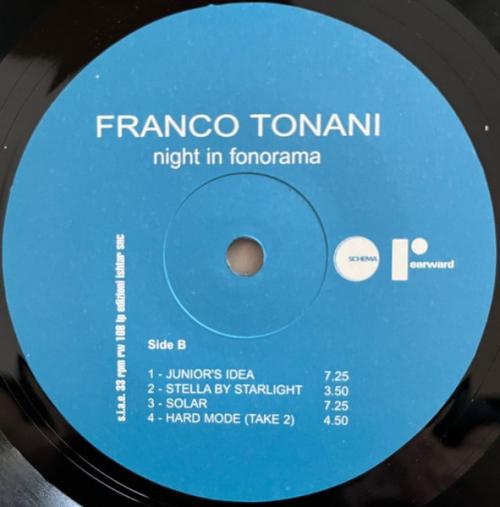 Виниловая пластинка Franco Tonani - Night In Fonorama (Black Vinyl LP)