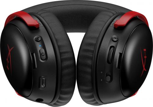 Наушники HyperX Cloud III S Wireless Black/Red