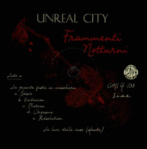 Виниловая пластинка Unreal City - Frammenti Notturni (Black Vinyl LP)