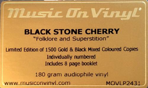 Виниловая пластинка Black Stone Cherry — FOLKLORE AND SUPERSTITION (2LP)