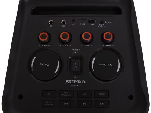Минисистема Supra SMB-820 черный