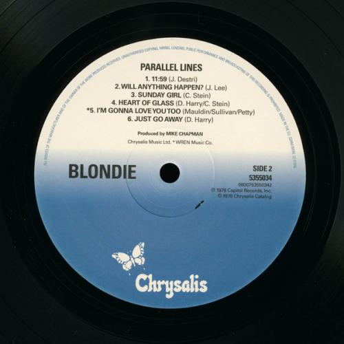 Виниловая пластинка Blondie, Parallel Lines