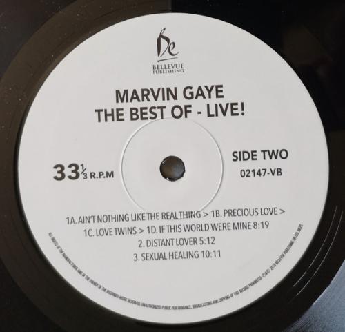 Виниловая пластинка Gaye Marvin - The Best Of Live!