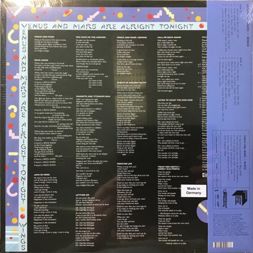 Виниловая пластинка Paul McCartney - Venus And Mars (Half Speed) (Black Vinyl LP)