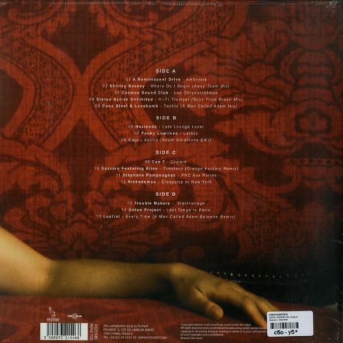 Виниловая пластинка Various Artists - Hotel Costes 3 (Black Vinyl 2LP)