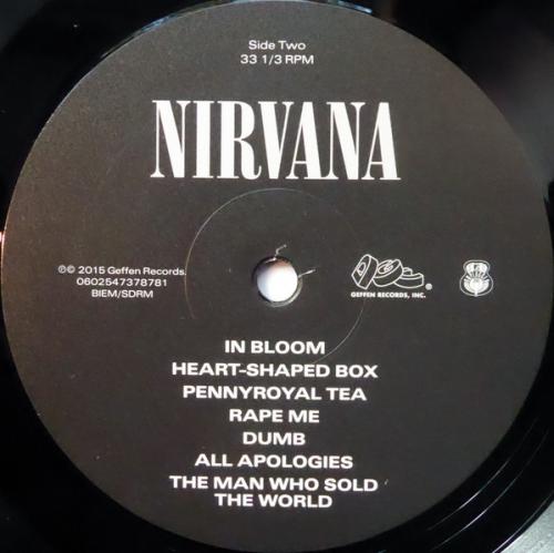 Виниловая пластинка Nirvana, Nirvana (1LP)