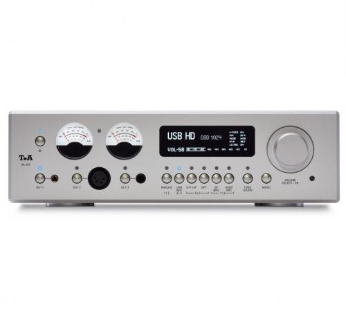 Усилитель для наушников T+A HA 200 + HDMI Module Alu silver anodized