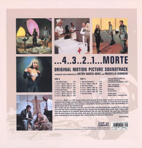 Виниловая пластинка OST - 4..3..2..1…Morte (Anton Garcia Abril & Marcello Giombini) (Clear Red Vinyl LP)