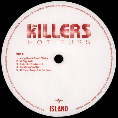 Виниловая пластинка Killers, The, Hot Fuss