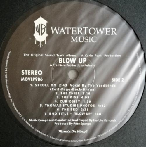 Виниловая пластинка Саундтрек - Blow-Up (Herbie Hancock) (Black Vinyl LP)