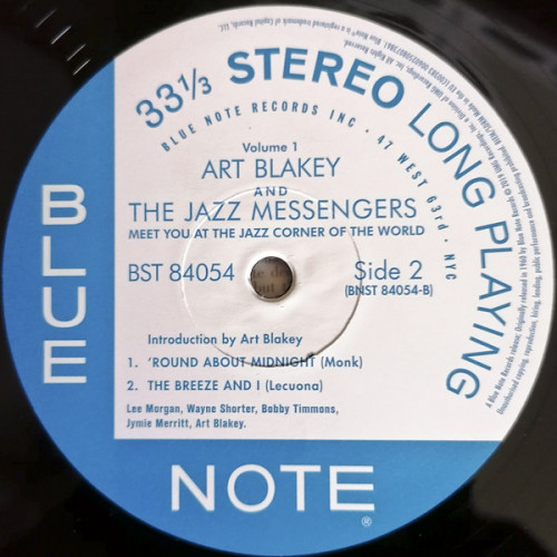 Виниловая пластинка Art Blakey, Meet You at the Jazz Corner of the World - Vol 1