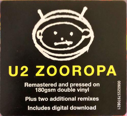 Виниловая пластинка U2, Zooropa