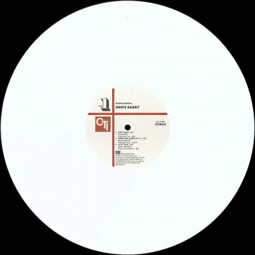 Виниловая пластинка George Benson - White Rabbit (White Vinyl LP)