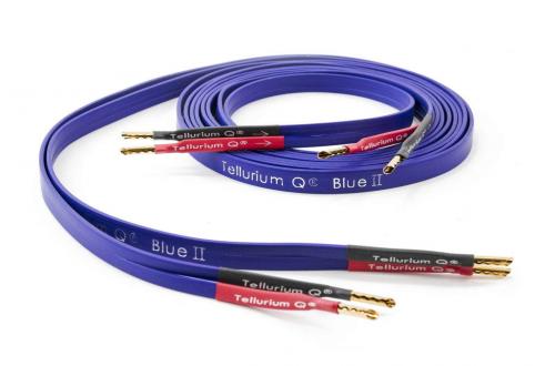 Кабель акустический Tellurium Q Blue II (с коннекторами) 2.0m