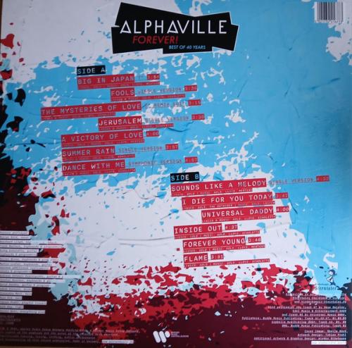 Виниловая пластинка Alphaville – Forever! Best Of 40 Years (Black Vinyl LP)