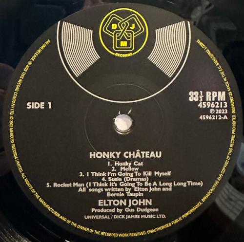Виниловая пластинка Elton John - Honky Chateau (Black Vinyl 2LP)