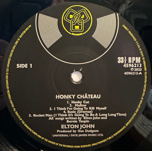 Виниловая пластинка Elton John - Honky Chateau (Black Vinyl 2LP)