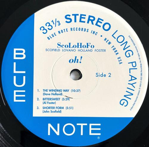 Виниловая пластинка Scolohofo - Oh! (Tone Poet) (Black Vinyl 2LP)