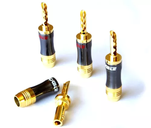 Комплект разъемов Ricable Custom Speaker Banana Hi-Fi (4 шт.)