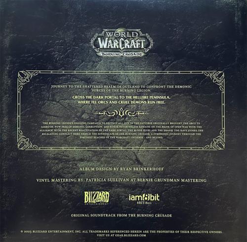 Виниловая пластинка OST - World Of Warcraft: The Burning Crusade  (Dark Portal Splatter Vinyl 2LP)