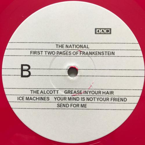 Виниловая пластинка The National - First Two Pages Of Frankenstein (Coloured Vinyl LP)