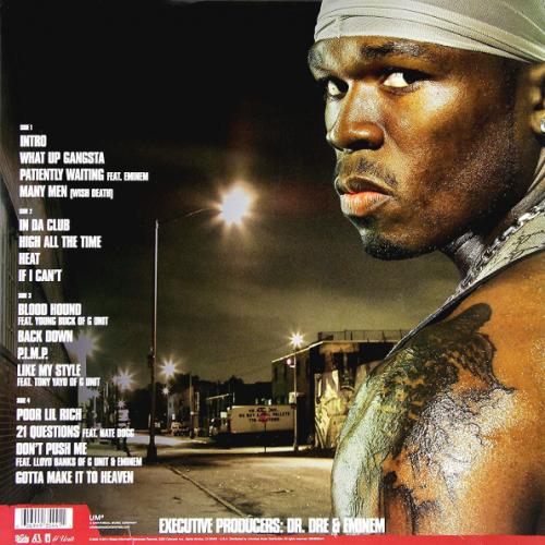 Виниловая пластинка 50 Cent - Get Rich Or Die Tryin' (Black Vinyl 2LP)