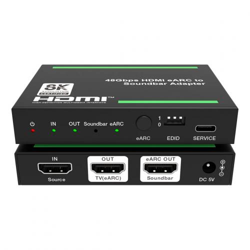 Сплиттер HDMI Lideo SP12SA2-8K