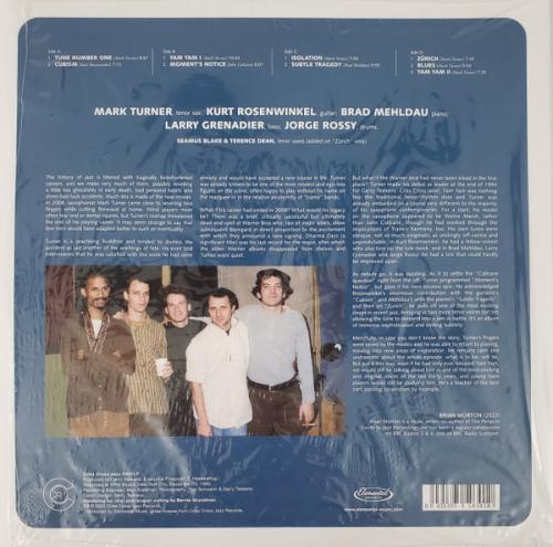 Виниловая пластинка Mark Turner - Yam Yam (Black Vinyl 2LP)