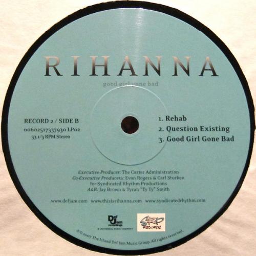 Виниловая пластинка Rihanna, Good Girl Gone Bad