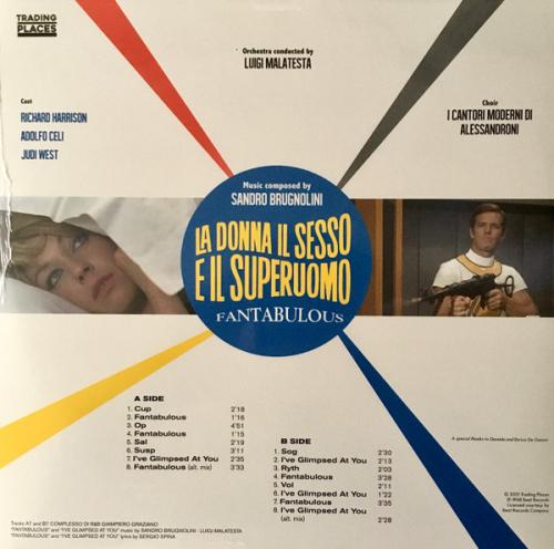 Виниловая пластинка Саундтрек - La Donna Il Sesso E Il Superuomo (Sandro Brugnolini) (Black Vinyl LP)