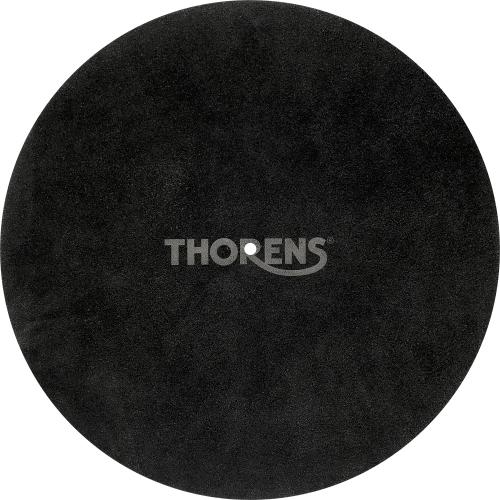 Слипмат Thorens Leather turntable mat black