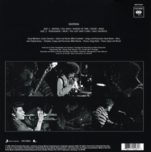 Виниловая пластинка Santana SANTANA (180 Gram)