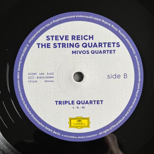 Виниловая пластинка Mivos Quartet - Reich: The String Quartets (Black Vinyl 2LP)